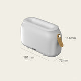 Simulation Flame Aromatherapy Humidifier Bedroom Ambient Light, White, Green, Gray, 3 Colors (RGB)