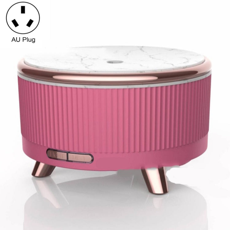 Ultrasonic Aromatherapy Diffuser Humidifier Essential Oil Diffuser, US Plug, EU Plug, UK Plug, AU Plug AU Plug Rose Red