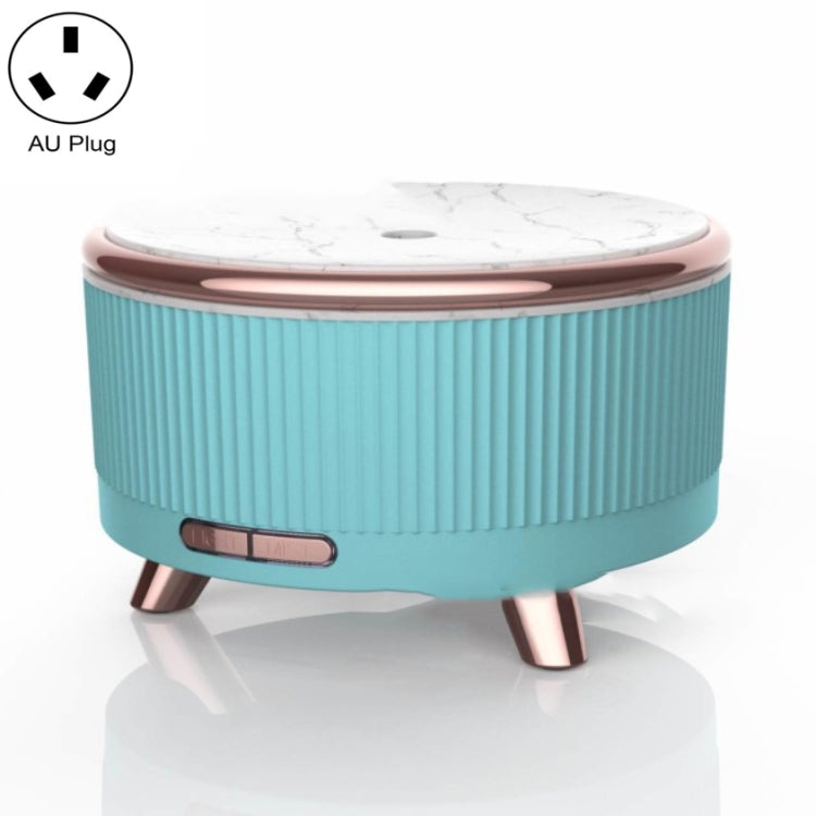 Ultrasonic Aromatherapy Diffuser Humidifier Essential Oil Diffuser, US Plug, EU Plug, UK Plug, AU Plug AU Plug Emerald