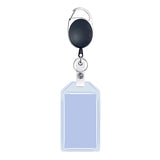 Multifunctional Retractable Waterproof Card Case Keychain Ring Card Sleeve