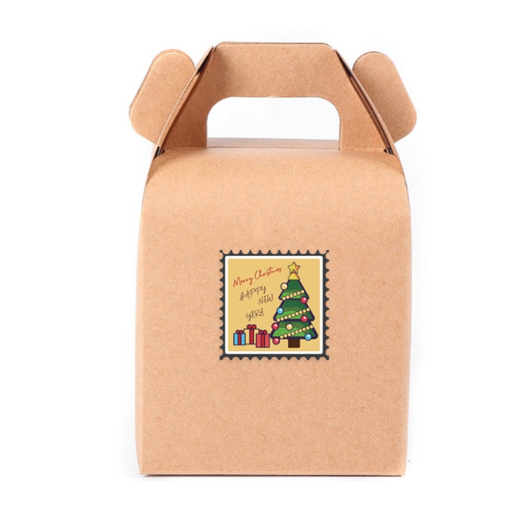 Christmas Sticker Decorative Gift Card Packaging Seal Sticker, K-211-R1