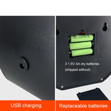 Simulation Flame Touch Switch Fireplace Light Ornaments