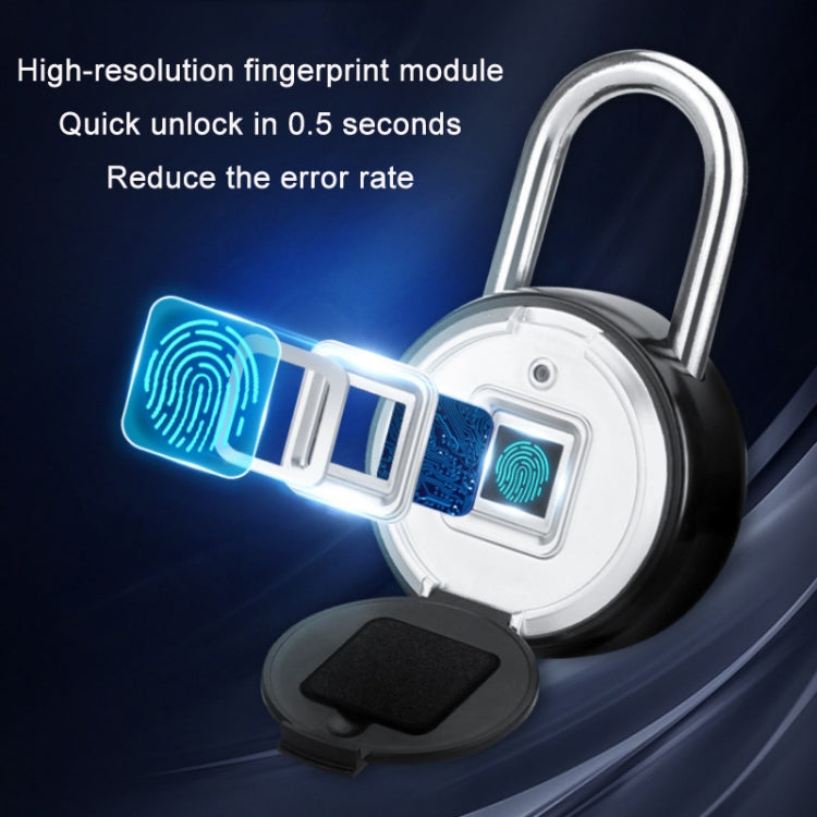 Outdoor Waterproof Electronic Intelligent Fingerprint Padlock, P3Z-TY