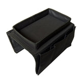 SF001 Oxford Cloth Sofa Armrest Hang Bag Household Storage Bag, Oxford Cloth Black, Oxford Cloth Coffee, Oxford Cloth Beige