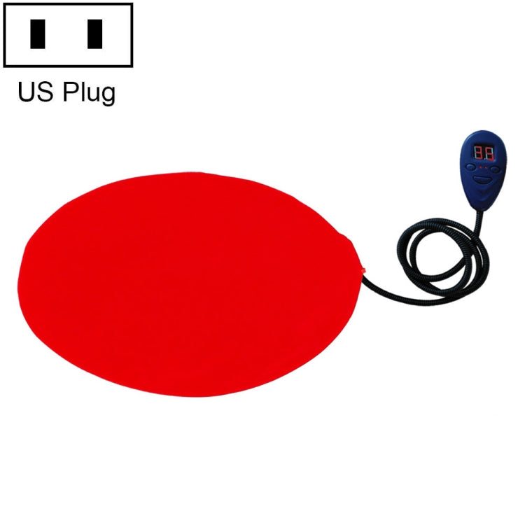 12V Low Voltage Multifunctional Warm Pet Heating Pad Pet Electric Blanket, 30x30cm Coffee, 30x30cm Red, 30x30cm Green, 40x30cm Blue, 40x30cm Coffee, 40x30cm Red, 40x30cm Green, 50x50cm Blue, 50x50cm Coffee, 50x50cm Red, 50x50cm Green, 65x40cm Blue 30x30cm Red US Plug