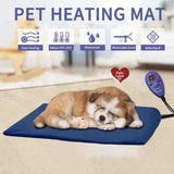 12V Low Voltage Multifunctional Warm Pet Heating Pad Pet Electric Blanket, 65x40cm Coffee