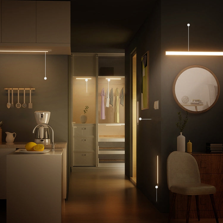 2.8W USB Charging Smart Human Body Sensing Wardrobe Lamp, Length:, 30 cm, 40 cm