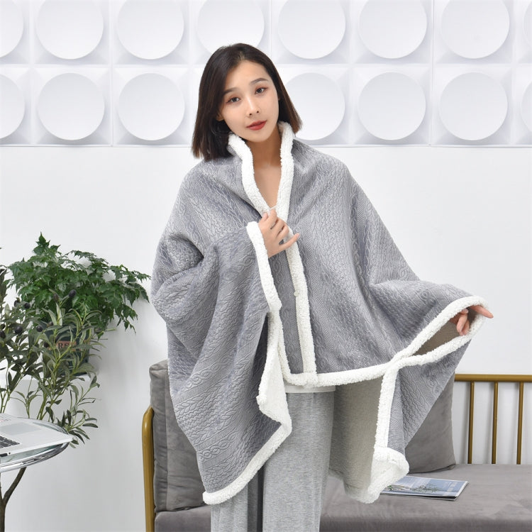 Flannel Thickened Embossed Shawl Blanket Office Air Conditioning Blanket, 80x130cm, 100x150cm