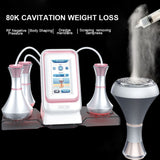 3 In 1 80k Metal Fat Blaster RF Ultrasonic Beauty Machine, US Plug, EU Plug, UK Plug, AU Plug