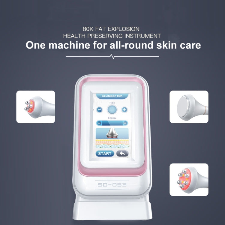 3 In 1 80k Metal Fat Blaster RF Ultrasonic Beauty Machine, US Plug, EU Plug, UK Plug, AU Plug