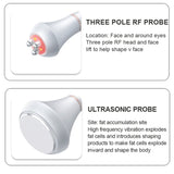 3 In 1 80k Metal Fat Blaster RF Ultrasonic Beauty Machine, US Plug, EU Plug, UK Plug, AU Plug