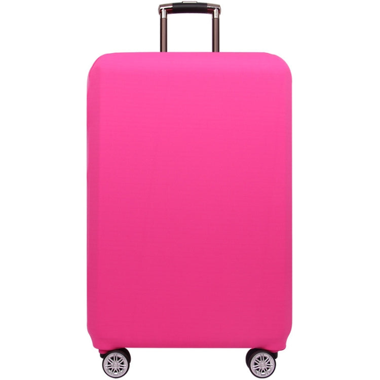 Thickened Wear-resistant Stretch Luggage Dust-proof Protective Cover, S, M, L, XL S Rose Red