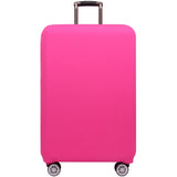 Thickened Wear-resistant Stretch Luggage Dust-proof Protective Cover, S, M, L, XL M Rose Red