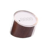 Commodity Price Display Board Tea Set Wine Label Stand, Specification:, Walnut (Small), Walnut (Large), Beech (Small), Round Beech, Round Walnut