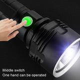 Strong Light Outdoor Waterproof Camping Aluminum LED Flashlight, Style:, L2 (Without Battery), P70 (Without Battery)