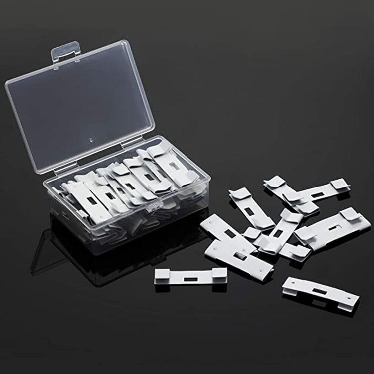 12 PCS / Set Venetian Blinds Metal Clip Hanging Piece Curtain Accessories, 12 PCS / Set