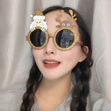 Christmas Weird Glasses Personalized Christmas Hair Clip, Love Elderly Snowman, Green Polka Dot Tree, Big Christmas Tree With Balls, Single-sided Glitter Christmas Hat, Snowflake Christmas Tree, Hug Santa Claus, Santa Claus Head, Knight Hat Pointed Nos...