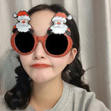 Christmas Weird Glasses Personalized Christmas Hair Clip, Love Elderly Snowman, Green Polka Dot Tree, Big Christmas Tree With Balls, Single-sided Glitter Christmas Hat, Snowflake Christmas Tree, Hug Santa Claus, Santa Claus Head, Knight Hat Pointed Nos...