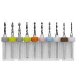 10 In 1 PCB Tungsten Steel Drill Bits Carving Miniature Drill Bits, Size:, 0.1-1mm, 0.6-1.5mm, 1.1-2mm, 1.5-2.4mm, 2.1-3.0mm 1.5-2.4mm
