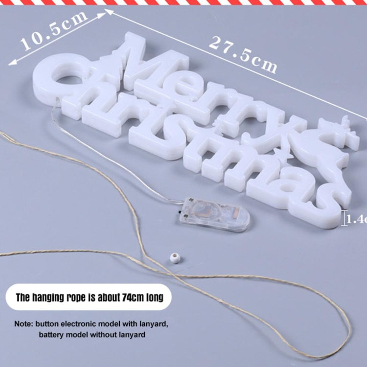 Merry Christmas Letters Modeling Lights, White Shell Button Battery, Red Shell Button Battery, White Shell Dry Battery, Red Shell Dry Battery, Yellow Button Battery