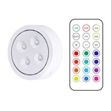 13-colour Remote Control Ambient Light Cabinet Touch Hockey Night Light, 3 Light 1 Remote Set, 6 Light 2 Remote Set