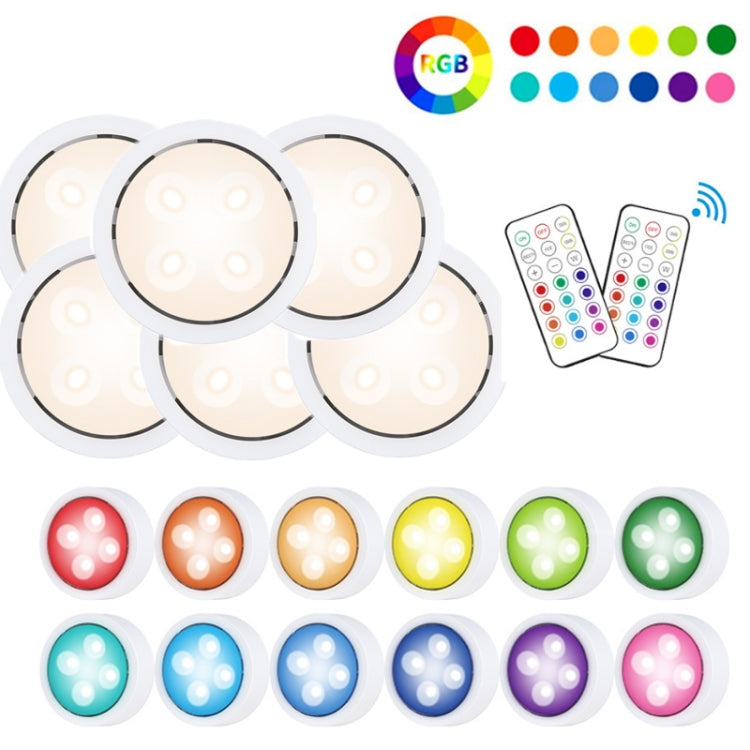 13-colour Remote Control Ambient Light Cabinet Touch Hockey Night Light, 3 Light 1 Remote Set, 6 Light 2 Remote Set 6 Light 2 Remote Set