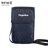 Tingofine YT5 Multifunctional Travel Passport RFID Document Bag Waterproof Passport Holder