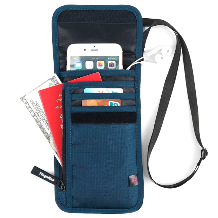 Tingofine YT5 Multifunctional Travel Passport RFID Document Bag Waterproof Passport Holder
