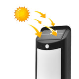 X-A18 59 LED Solar LED Flame Human Sensor Lights Garden Lights