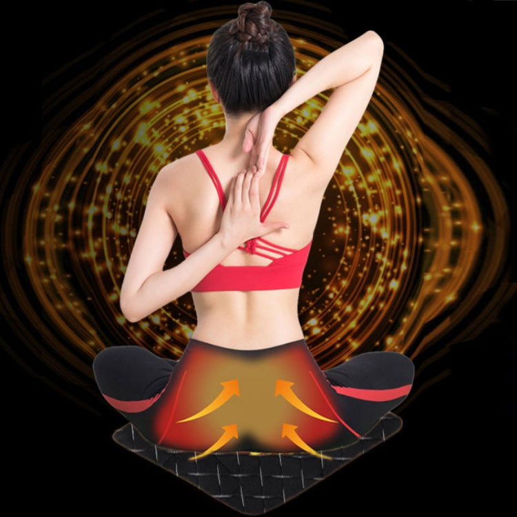 USB Charging Intelligent Thermostatic Heating Cushion, Black