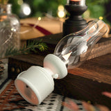 Retro Luminous Kerosene Lamp Christmas Simulation Oil Lamp Decoration, Spec:, Water-drop (Bronze), Water-drop (Black), Water-drop (White), Shaking (Bronze), Shaking (Black), Shaking (White)