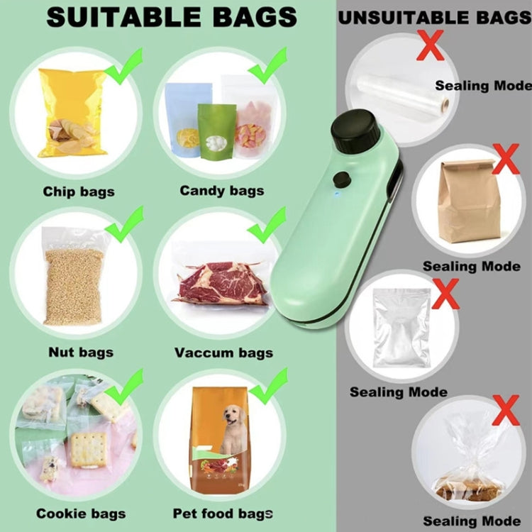 W-168 Knob Charging Sealing/Opening Machine Mini Snack Moisture Sealer