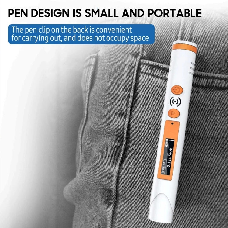 Pen Type Nuclear Radiation Detector Geiger Counter Sound Light Alarm, Pen Type - Zen Craft