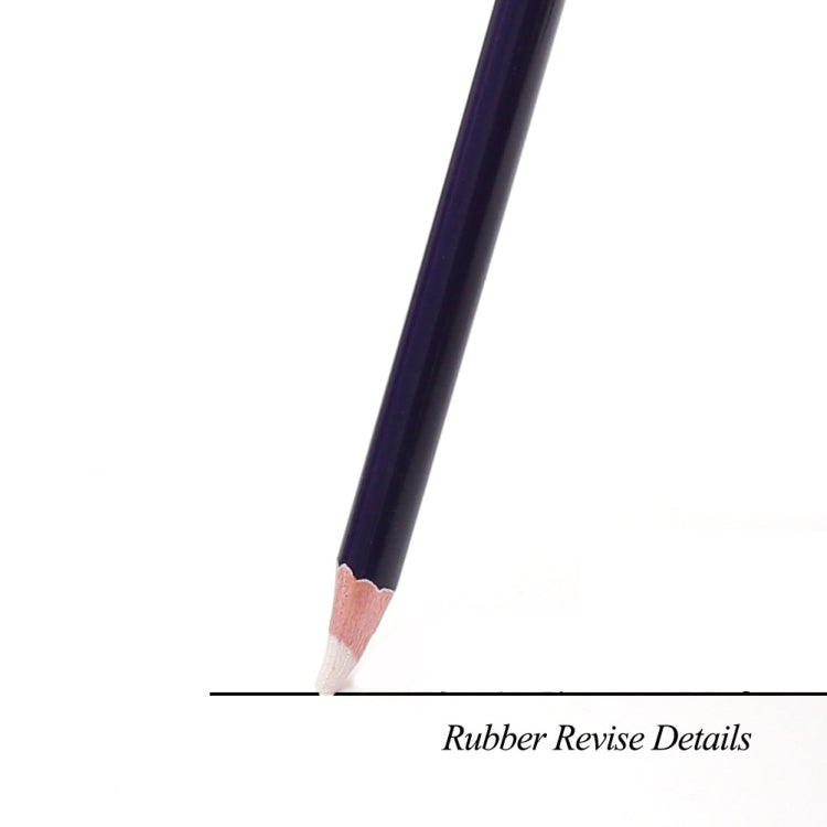 6pcs /Pack Artist Highlight Eraser Pencils Pen Shape Erasers Sketch Pencil