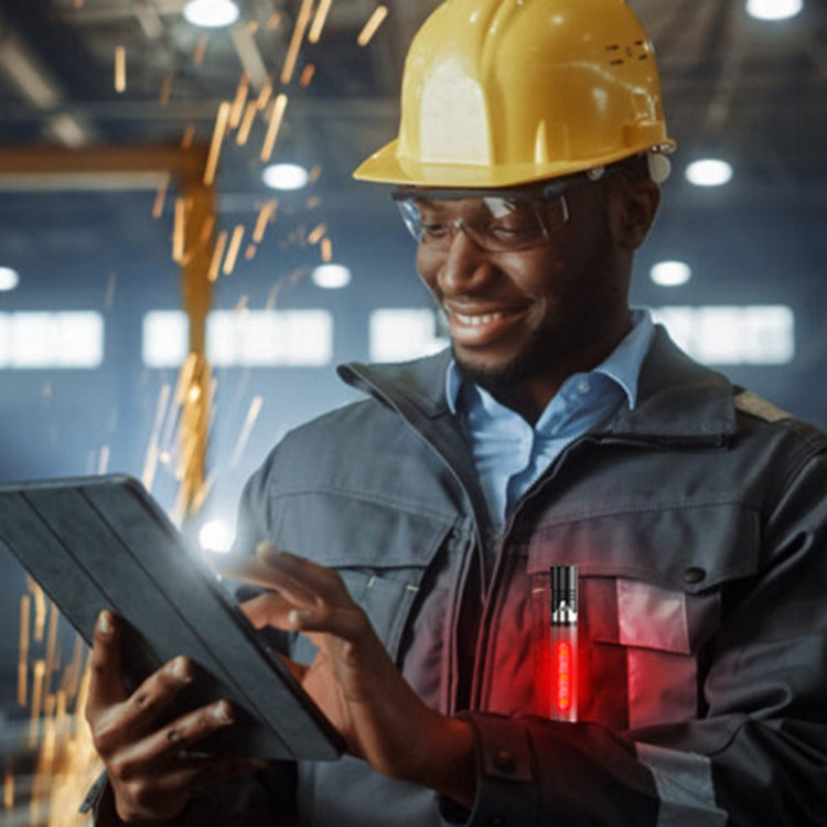 B35 XPG+LED Mini Pen Light Three Light Sources Convenient Flashlights, B35 (Grey), B35 (Red)