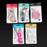 100PCS XC-0014 USB Data Cable Packaging Bags Pearl Light Ziplock Bag, Size:, 9x16cm (Blue), 9x16cm (Light Green), 9x16cm (Red), 9x16cm (Gold), 9x16cm (Black), 10.5x15cm (Blue), 10.5x15cm (Light Green), 10.5x15cm (Red), 10.5x15cm (Gold), 10.5x15cm (Blac...