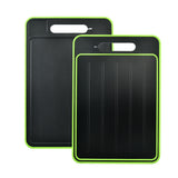 Multi-Functional Double-Sided Cutting Board Grinding Garlic With Knife Grinder, Black, Grey