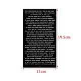 1 Sets Handbook DIY Vintage Text Sticker Material Pack