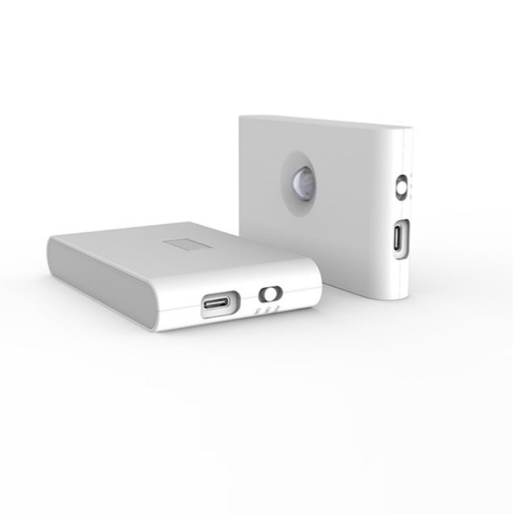 Human Infrared Smart Sensor Wireless Magnetic LED Night Light, Plane Lens, Round Lens