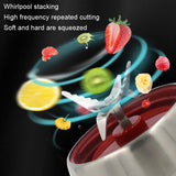 50 PCS CA-M239 Portable Fruit Juicer Blade Semi-Circle Straight 304 Stainless Steel Stirring Knife, Semi-Circle Straight