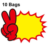 10 bags 25x19cm Explosion Sticker Product Price Tag Supermarket Price Label, WM-001, WM-002, WM-003, WM-005, WM-006, WM-007, WM-008, WM-009, WM-010, WM-011, WM-012, WM-013, XD-511, XD-520, XD-532, XD-537, XD-541, XD-559