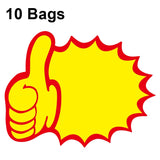 10 bags 25x19cm Explosion Sticker Product Price Tag Supermarket Price Label, WM-001, WM-002, WM-003, WM-005, WM-006, WM-007, WM-008, WM-009, WM-010, WM-011, WM-012, WM-013, XD-511, XD-520, XD-532, XD-537, XD-541, XD-559