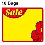10 bags 21x15cm Explosion Sticker Product Price Tag Supermarket Price Label, WM201, WM202, WM203, WM205, WM206, WM207, WM208, WM209, WM210, WM211, WM212, WM213