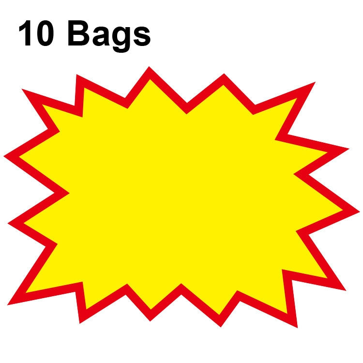 10 bags 18x14cm Explosion Sticker Product Price Tag Supermarket Price Label, WM-101, WM-102, WM-103, WM-105, WM-106, WM-107, WM-108, WM-109, WM-10, WM-111, WM-12, WM-113, XD-028, XD-022, XD-009, XD-047, XD-051, XD-069