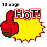 10 bags 9x7cm Explosion Sticker Product Price Tag Supermarket Price Label, WM-301, WM-302, WM-303, WM-305, WM-306, WM-307, WM-308, WM-309, WM-310, WM-311, WM-312, WM-313, WM-314