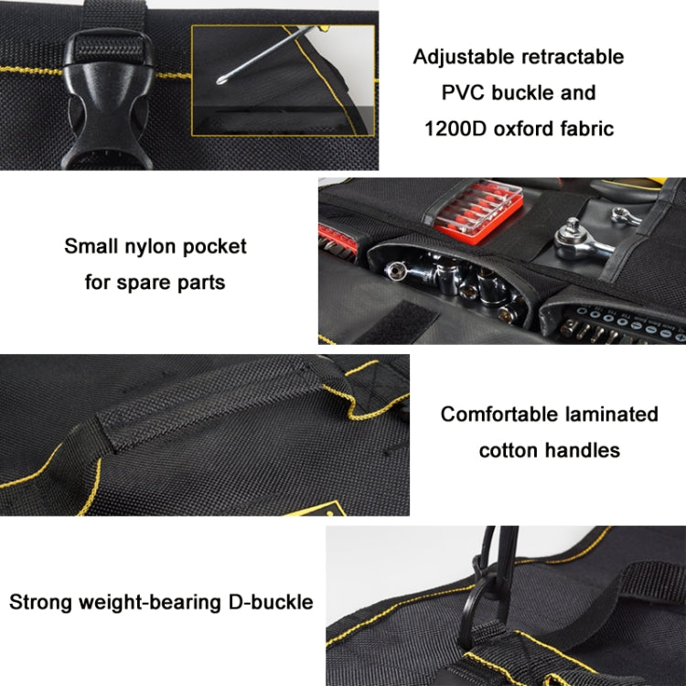 WINHUNT WH005 Rolling Multifunctional Padded Canvas Storage Tool Kit, WH005