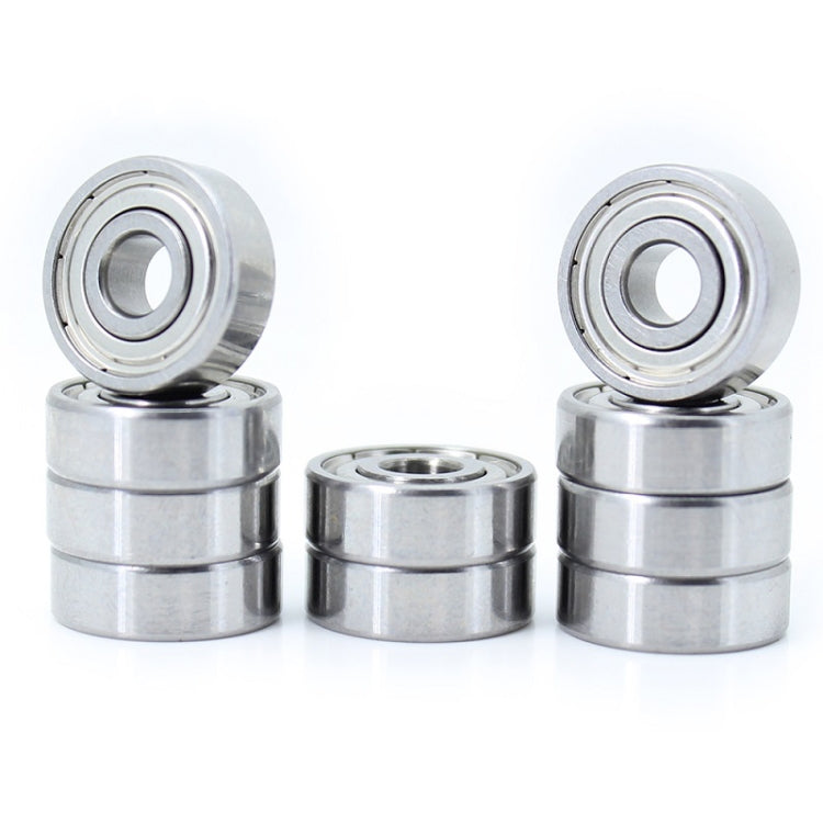 20pcs Miniature Bearings Silent Deep Groove Ball Bearings, 604zz, 605zz, 606zz, 607zz, 608zz, 609zz, 6000zz, 6001zz, 6002zz
