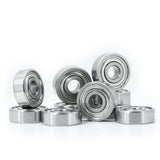 20pcs Miniature Bearings Silent Deep Groove Ball Bearings, 604zz, 605zz, 606zz, 607zz, 608zz, 609zz, 6000zz, 6001zz, 6002zz