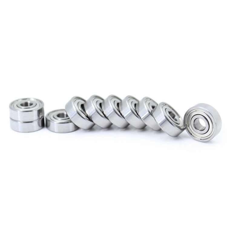 20pcs Miniature Bearings Silent Deep Groove Ball Bearings, 604zz, 605zz, 606zz, 607zz, 608zz, 609zz, 6000zz, 6001zz, 6002zz