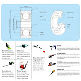 20pcs Miniature Bearings Silent Deep Groove Ball Bearings, 604zz, 605zz, 606zz, 607zz, 608zz, 609zz, 6000zz, 6001zz, 6002zz